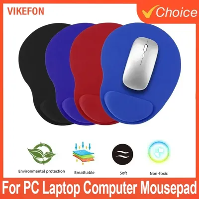 PC 노트북 컴퓨터용 인체공학적 손목 받침대 마우스 패드 편안한 손목 지지대 미끄럼 방지 마우스 패드 부드러운 마우스패드